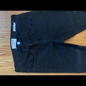 Black Frame skinny jeans. Size 26